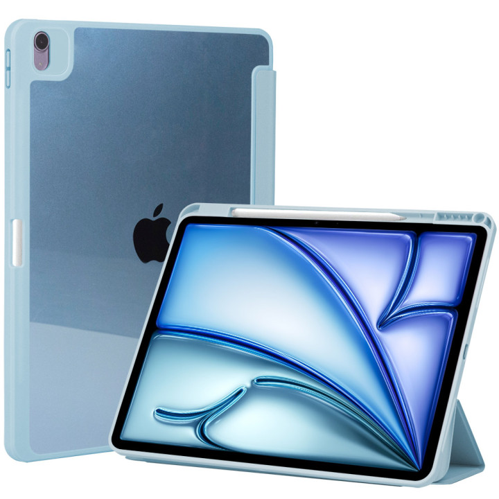 Чохол Galeo Hybrid with Pencil Holder для Apple iPad Air 13 (2024) M2 Light Blue