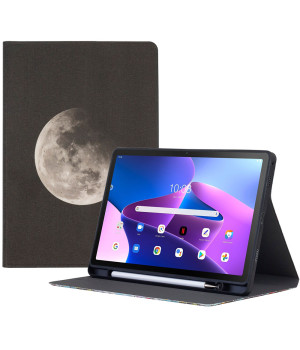 Чохол Galeo TPU Print з відсіком для стилуса для Lenovo Tab M10 Plus 3rd Gen TB128FU Moon