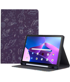 Чохол Galeo TPU Print з відсіком для стилуса для Lenovo Tab M10 Plus 3rd Gen TB128FU Space