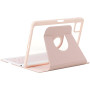 Чохол з bluetooth клавіатурою для Xaiomi Pad 6/6 Pro 11" (En+Ua+Ru) Galeo Rotating Textile Pink