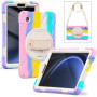 Противоударный чехол Galeo Heavy Duty для Samsung Galaxy Tab A9 8.7" SM-X110, SM-X115 Rainbow PK