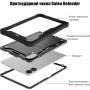 Противоударный чехол Galeo Defender для Xiaomi Redmi Pad Pro 12.1" / Xiaomi Poco Pad Black