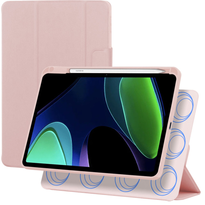 Чохол Galeo Magnetic Detachable для Xiaomi Pad 6 / Pad 6 Pro 11" Powder Pink