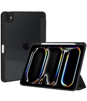 Чохол Galeo Hybrid Case with Pencil Holder для Apple iPad Pro 11 M4 (2024) Black
