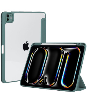 Чохол Galeo Hybrid Case with Pencil Holder для Apple iPad Pro 11 M4 (2024) Dark Green