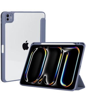 Чохол Galeo Hybrid Case with Pencil Holder для Apple iPad Pro 11 M4 (2024) Heather