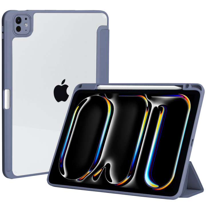 Чохол Galeo Hybrid Case with Pencil Holder для Apple iPad Pro 11 M4 (2024) Heather