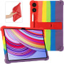 Силіконовий чохол з підставкою Galeo для Xiaomi Redmi Pad Pro 12.1" / Poco Pad Rainbow