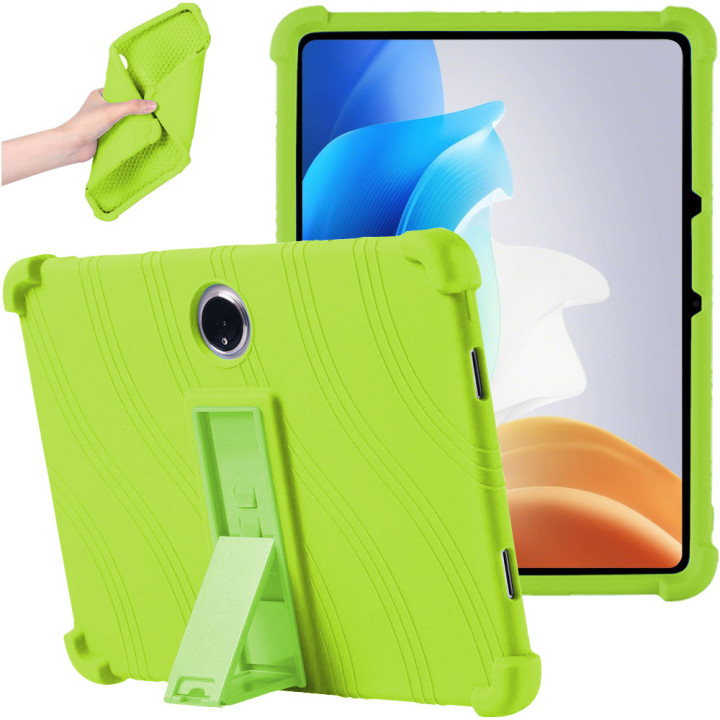 Силіконовий чохол з підставкою для OPPO Pad Neo 11.4" (OPD2302, OPD2303) Green