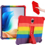 Силіконовий чохол з підставкою для OPPO Pad Neo 11.4" (OPD2302, OPD2303) Rainbow