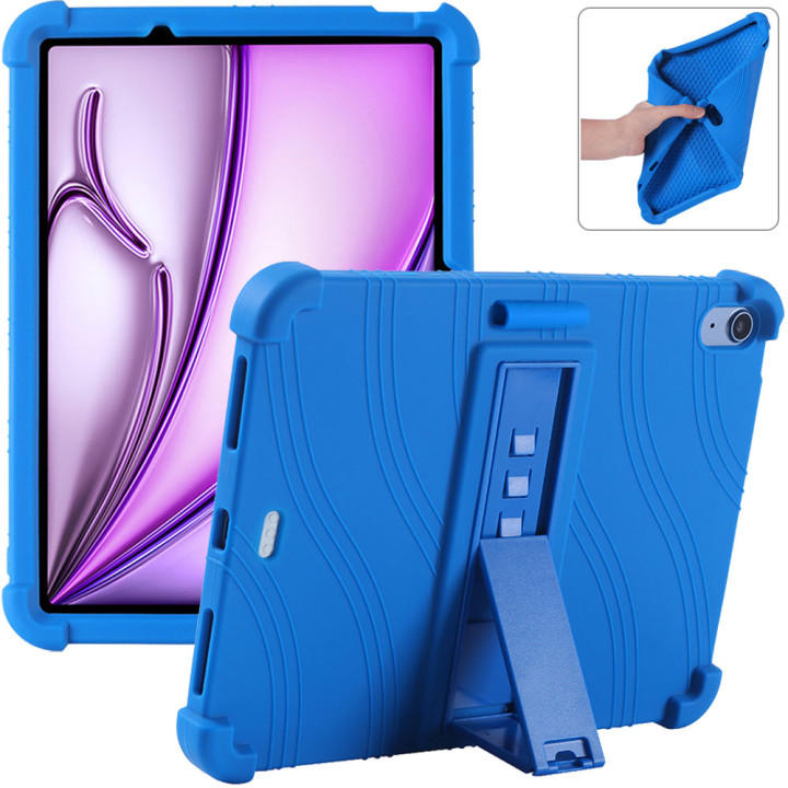 Силиконовый чехол c подставкой для Apple iPad Air 11 2025/2024 (M3/M2) Navy Blue