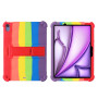 Силиконовый чехол c подставкой для Apple iPad Air 11 2025/2024 (M3/M2) Rainbow