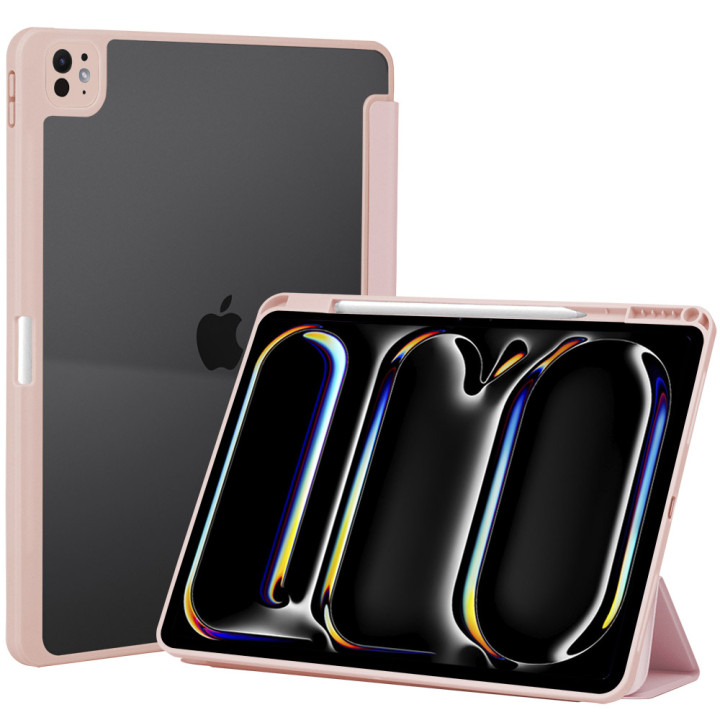 Чехол Galeo Hybrid Case with Pencil Holder для Apple iPad Pro 13 M4 (2024) Powder Pink