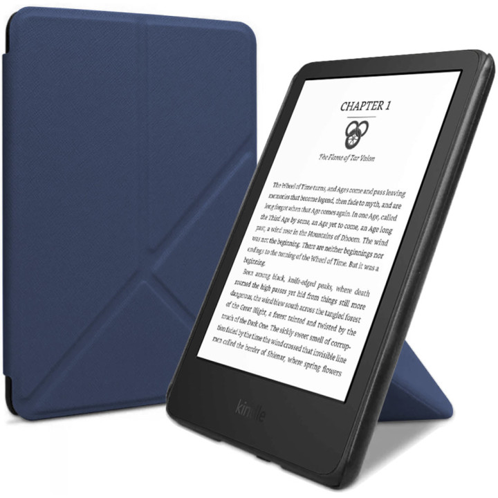 Чехол Origami для Amazon Kindle Paperwhite 12th Gen 7" (2024) / Kindle Colorsoft Navy Blue