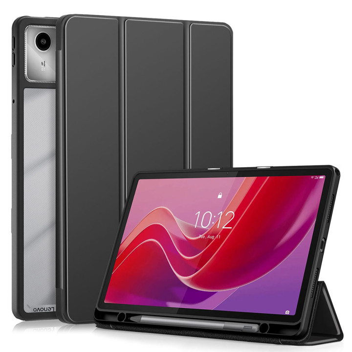 Чехол с отделением для стилуса Galeo Hybrid для Lenovo Tab M11 / Xiaoxin Pad 2024 Black