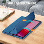 Чехол с отделением для стилуса Galeo Hybrid для Lenovo Tab M11 / Xiaoxin Pad 2024 Blue