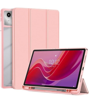 Чохол з відсіком для стилуса Galeo Hybrid для Lenovo Tab M11 / Xiaoxin Pad 2024 Pink