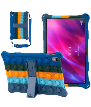 Силіконовый чохол Galeo Pop It для Lenovo Tab P11 TB-J606 / Tab P11 Plus TB-J616 Rainbow DB