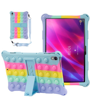 Силіконовый чохол Galeo Pop It для Lenovo Tab P11 TB-J606 / Tab P11 Plus TB-J616 Rainbow LB