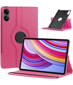 Поворотний чохол Galeo для Xiaomi Redmi Pad Pro 12.1" / Poco Pad Hotpink