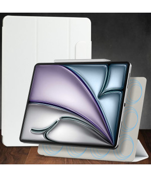 Чохол Galeo Magnetic Buckle Series для iPad Air 13 (2024) / iPad Pro 12.9 (2018) White