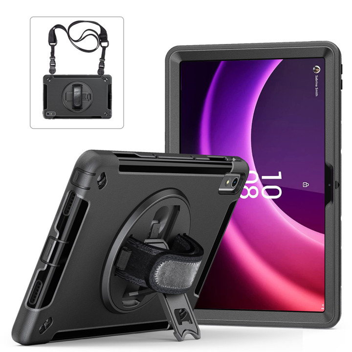 Противоударный чехол Galeo Heavy Duty для Lenovo Tab P11 2nd Gen 11.5" TB350FU, TB350XU Black