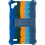 Силіконовыий чохол Galeo Pop It для Samsung Galaxy Tab A 8.0 SM-T290, SM-T295 Rainbow Dark Blue