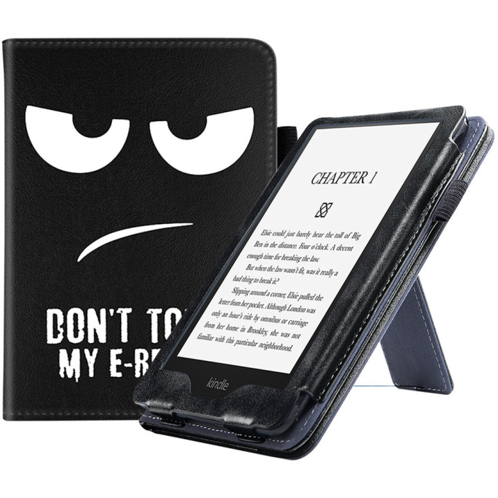 Чохол Galeo Leather Vertical Stand Amazon Kindle Paperwhite 11th Gen 6.8" (2021) Don't Touch!