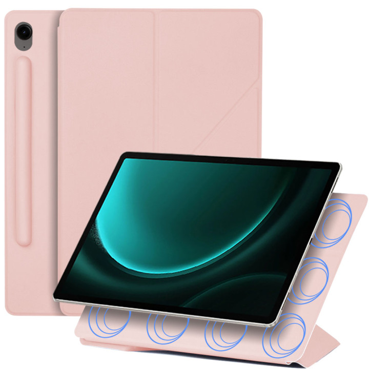 Чехол Galeo Magnetic Origami для Samsung Galaxy Tab S9 11" / Tab S9 FE Pink