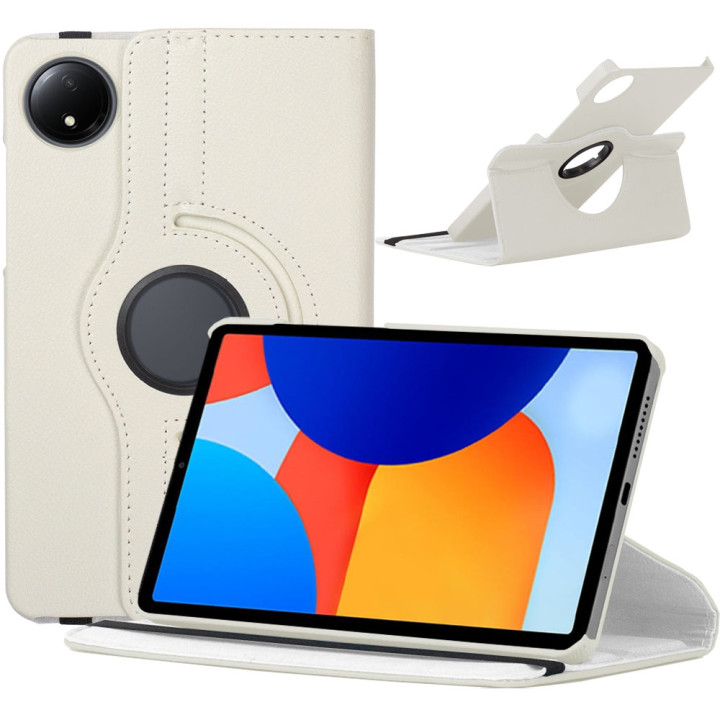 Поворотний чохол Galeo для Xiaomi Redmi Pad SE 8.7" White