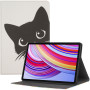 Чехол Galeo TPU Print для Xiaomi Redmi Pad Pro 12.1" / Poco Pad Black Cat