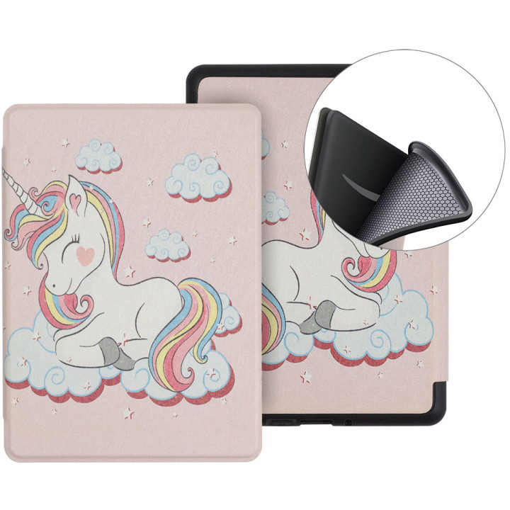Чехол Galeo TPU Print для Amazon Kindle Paperwhite 11th Gen 6.8" (2021) Unicorn