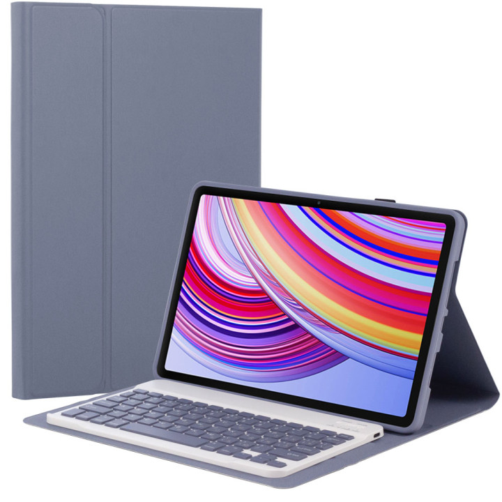 Чохол з bluetooth клавіатурою для Xaiomi Redmi Pad Pro 12.1" Galeo (En+Ua+Ru) Heather Grey