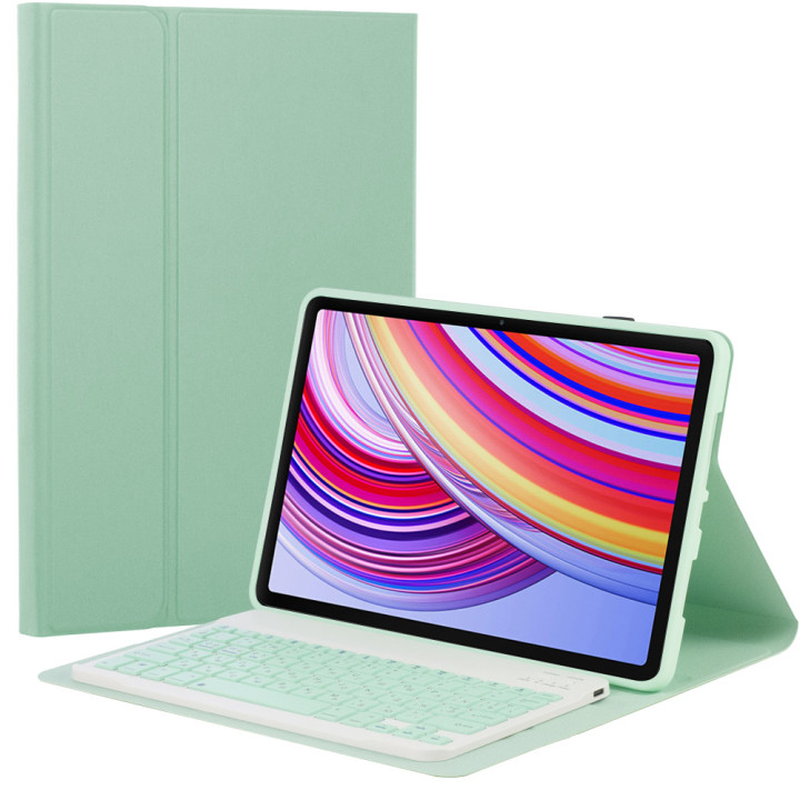 Чехол с bluetooth клавиатурой для Xaiomi Redmi Pad Pro 12.1" Galeo (En+Ua+Ru) Mint