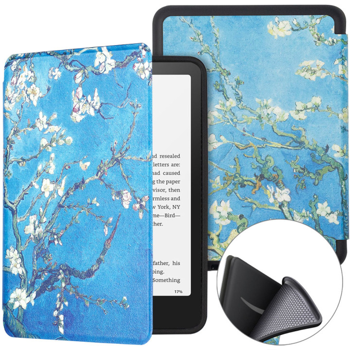 Чохол TPU Print для Amazon Kindle Paperwhite 12th Gen 7" (2024) / Kindle Colorsoft Almond Blossom