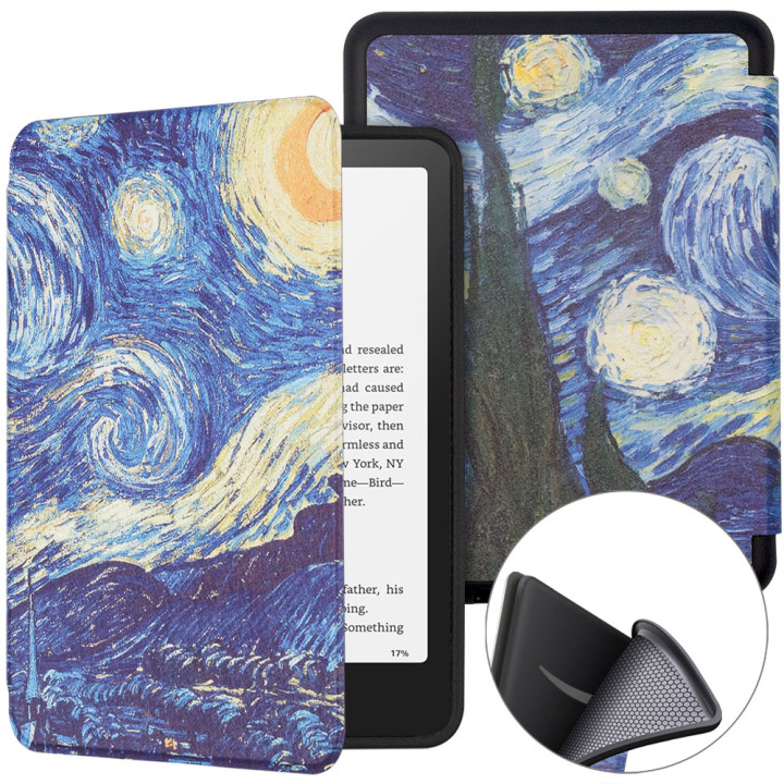 Чохол TPU Print для Amazon Kindle Paperwhite 12th Gen 7" (2024) / Kindle Colorsoft Van Gogh