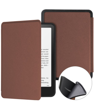 Чехол Galeo TPU Folio для Amazon Kindle Paperwhite 12th Gen 7" (2024) / Kindle Colorsoft Brown