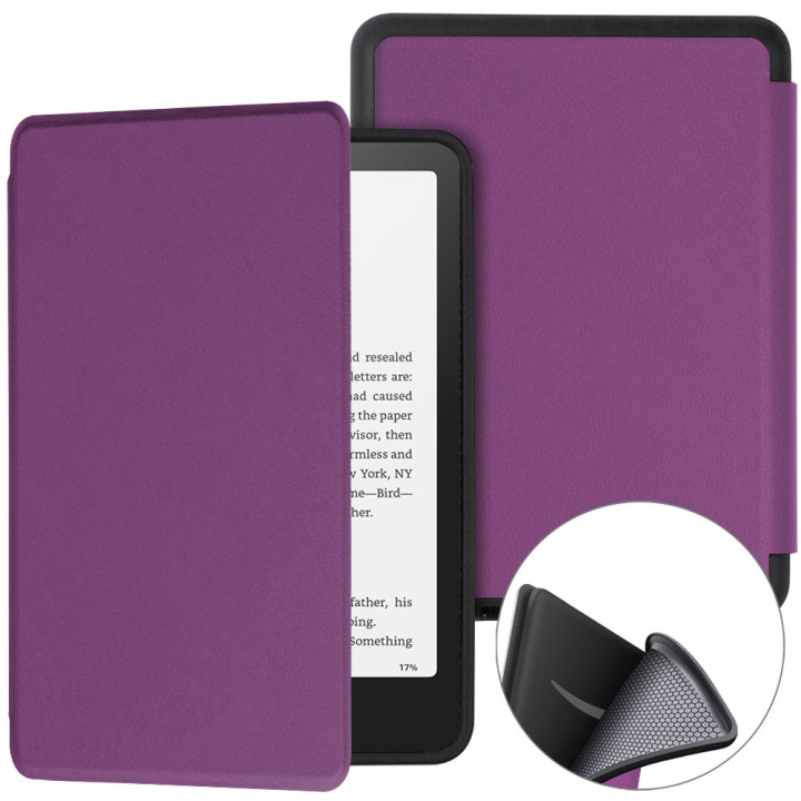 Чохол Galeo TPU Folio для Amazon Kindle Paperwhite 12th Gen 7" (2024) / Kindle Colorsoft Purple