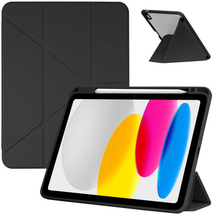 Чехол Galeo Hybrid Y-Type with Pencil Holder для Apple iPad 11 (2025) / iPad 10 (2022) Black