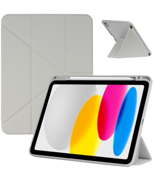 Чехол Galeo Hybrid Y-Type with Pencil Holder для Apple iPad 11 (2025) / iPad 10 (2022) Grey