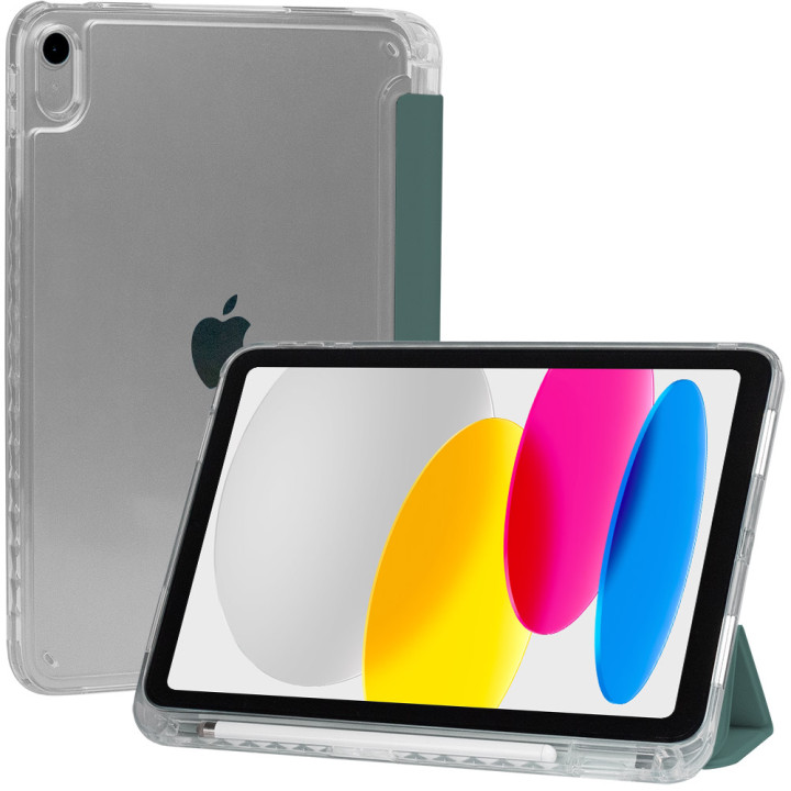 Чохол Galeo Acrylic Trifold з відсіком для стилуса для Apple iPad 11 (2025) / iPad 10 10.9"(2022) Dark Green