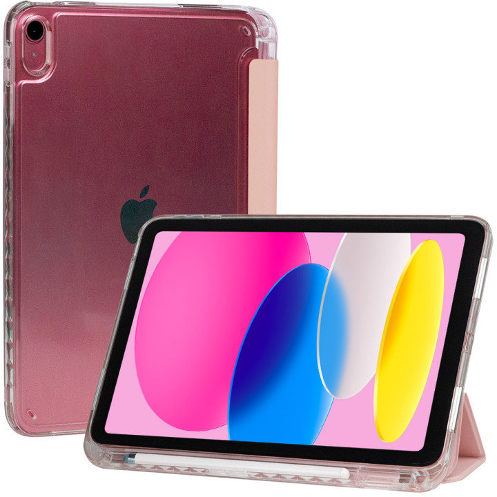 Чехол Galeo Acrylic Trifold с отделением для стилуса для Apple iPad 11 (2025) / iPad 10 10.9"(2022) Powder Pink