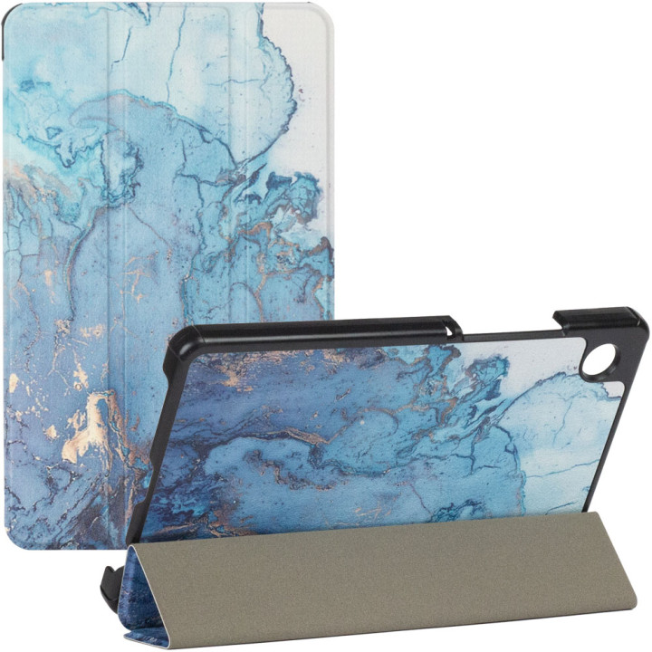 Чехол Slimline Print для Samsung Galaxy Tab A9 8.7" SM-X110, SM-X115 Blue Marble