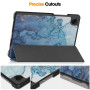 Чехол Slimline Print для Samsung Galaxy Tab A9 8.7" SM-X110, SM-X115 Blue Marble