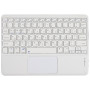 Bluetooth клавіатура для планшета з тачпадом Galeo (En+Ua+Ru) White