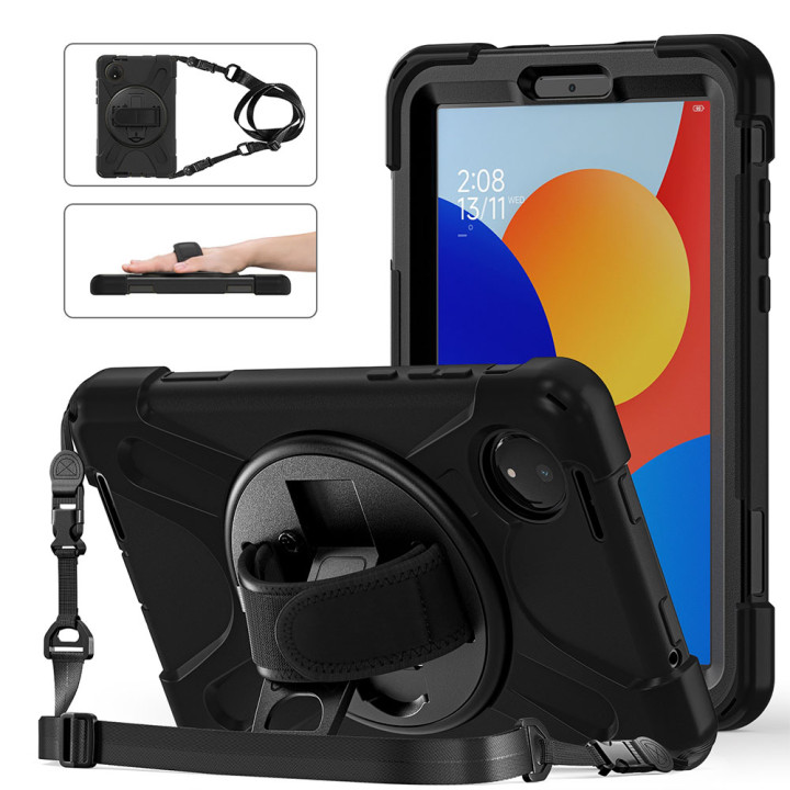 Противоударный чехол Galeo Heavy Duty для Xiaomi Redmi Pad SE 8.7" (2024) Black