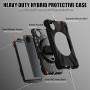 Противоударный чехол Galeo Heavy Duty для Xiaomi Redmi Pad SE 8.7" (2024) Black