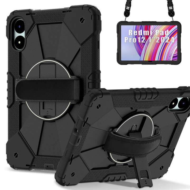 Протиударний чохол Galeo Heavy Duty для Redmi Pad Pro 12.1" / Xiaomi Poco Pad Black