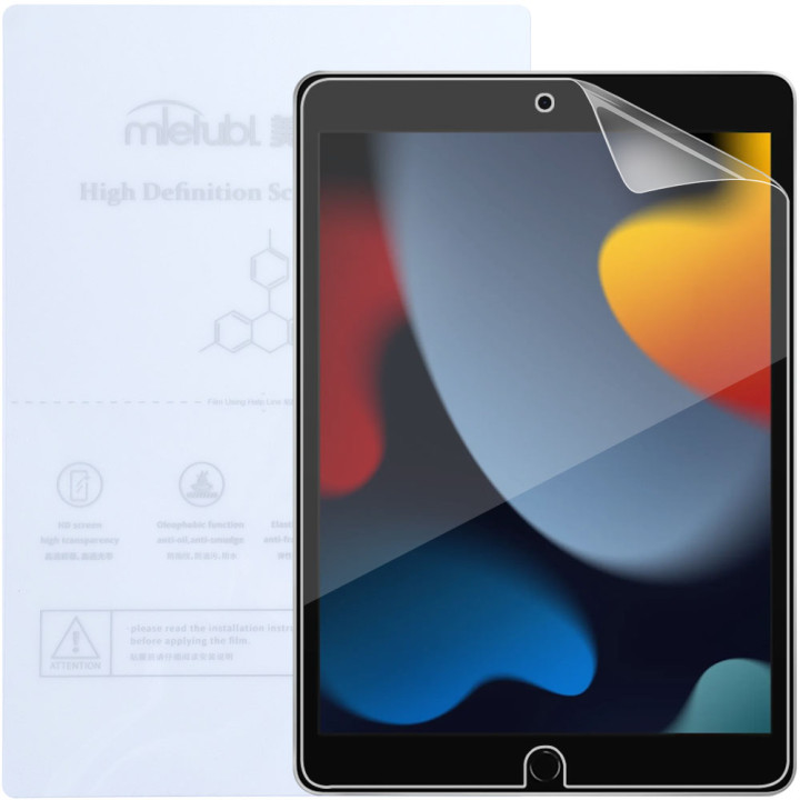 Гидрогелевая пленка Mietubl HD для Apple iPad 7/8/9 10.2" (2019, 2020, 2021)