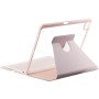 Чехол с клавиатурой для Apple iPad Air 13 (2024), iPad Pro 12.9" (2018-2022) Rotating Powder Pink